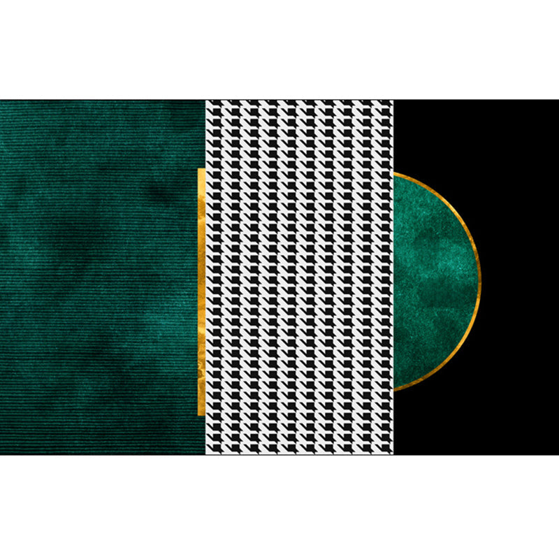 BowLift | Funky Living Room Rug Multicolor geometric pattern rug polypropylene pet-friendly washable rug