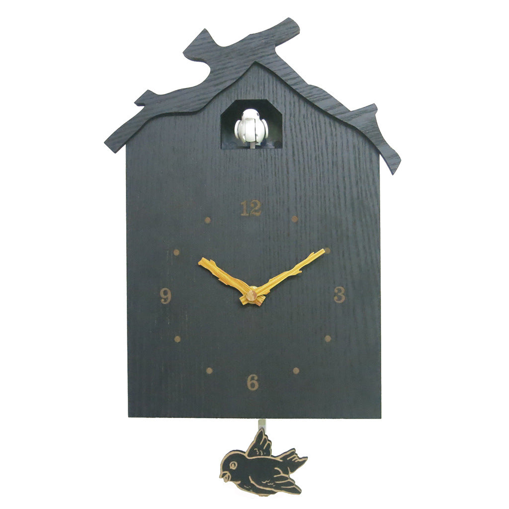 BowLift | Cuckoo Pendulum Wall Clock for the Living Room 12 Inch