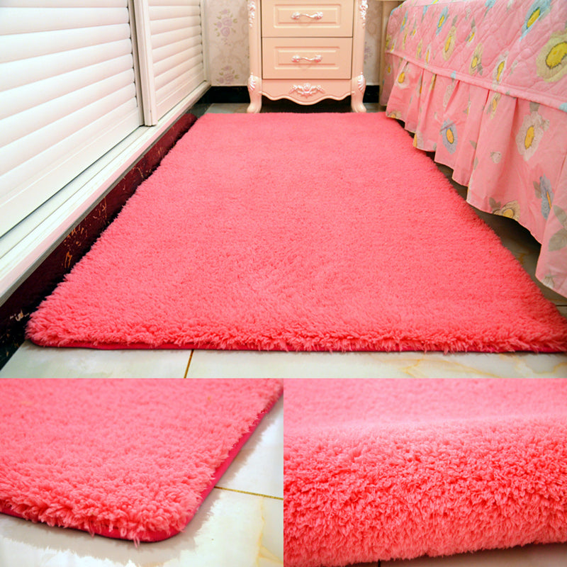 BowLift | Casual Rug Acrylic Solid Color Rug Easy Care Indoor Rug for Bedroom