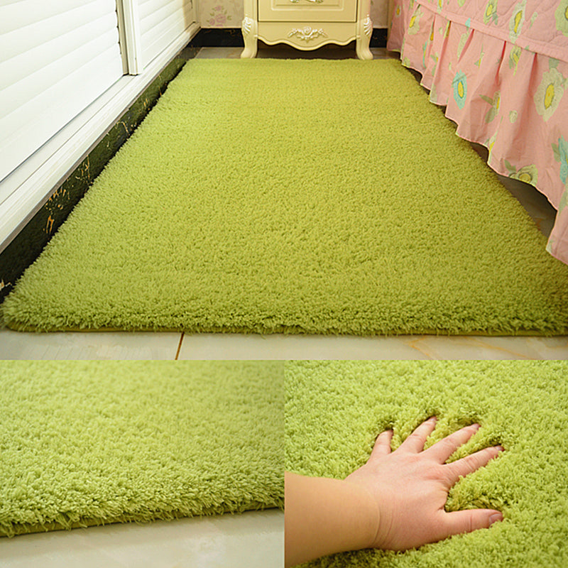 BowLift | Casual Rug Acrylic Solid Color Rug Easy Care Indoor Rug for Bedroom