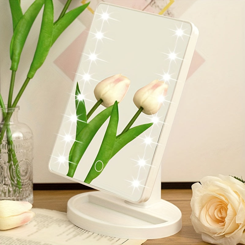 BowLift | GlowPerfect - 16LED Adjustable Makeup Mirror