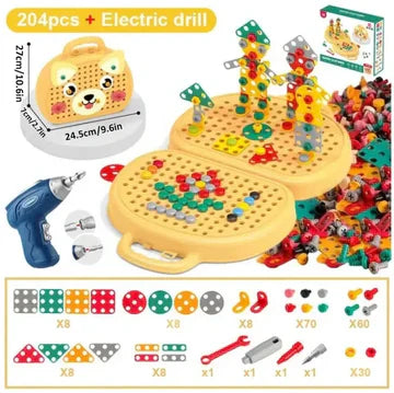 BowLift | Children Electric Drill Puzzle Toolbox