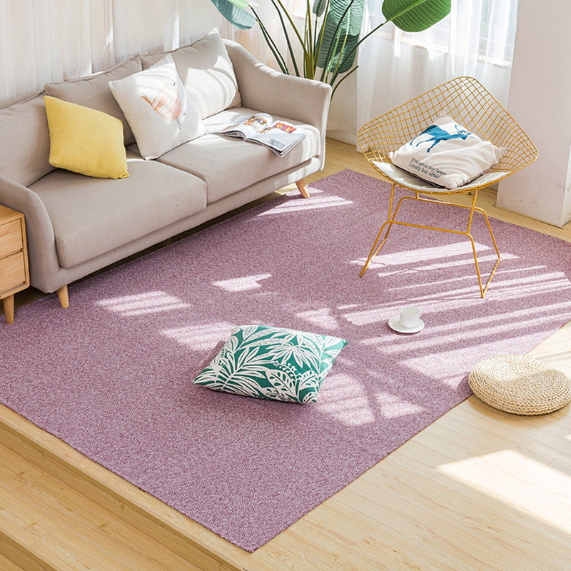 BowLift | Land bedroom carpet multicolored solid color carpet cotton pet friendly easy to maintain indoor carpet with tassels