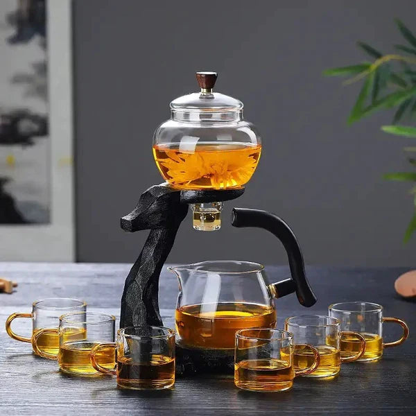 BowLift | Artistic Tea Brewing Set with Animal Design – Exclusive Tea Brewer for a Stylish Tea Drinking Experience
