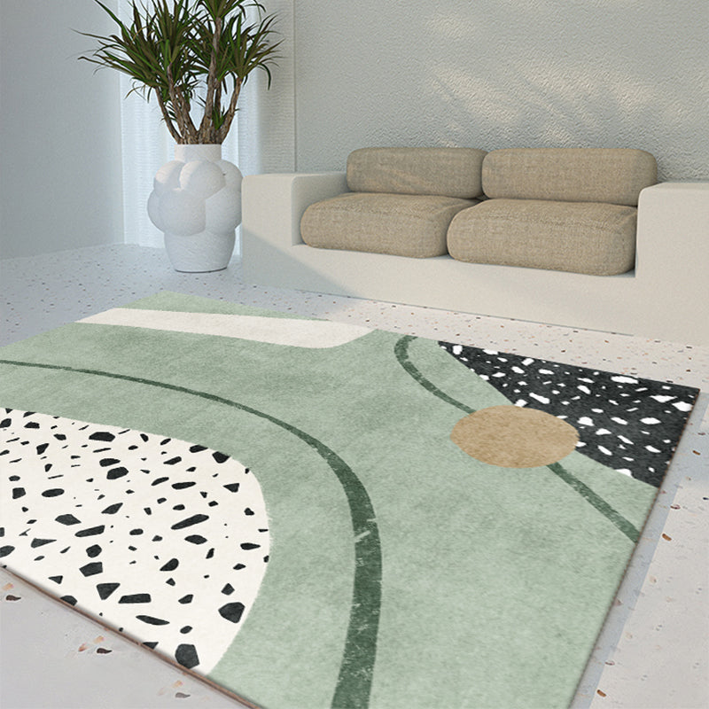 BowLift | Western Handmade Carpet Multicolored Polyester Area Rug Non-Slip Pet-Friendly Easy Care Indoor Rug for Living Room
