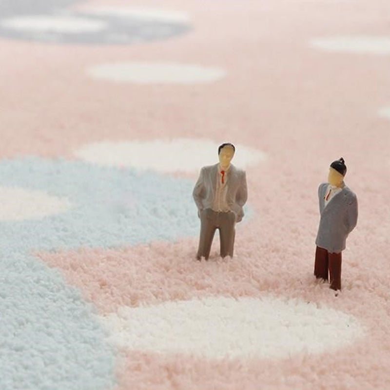 BowLift | Beautiful Bedroom Rug Multicolor Cartoon Pattern Indoor Rug Synthetic Non-Slip Stain-Resistant Rug