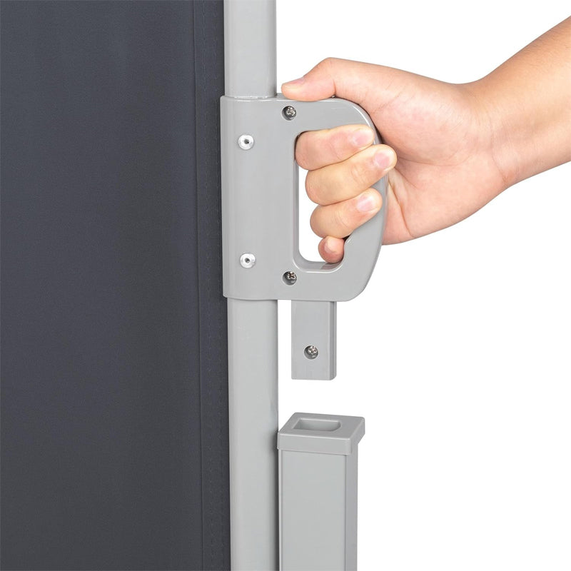 BowLift | 118" × 63" Retractable Side Awning Waterproof UV-Resistant Aluminum Patio Side Awning Screen Fence