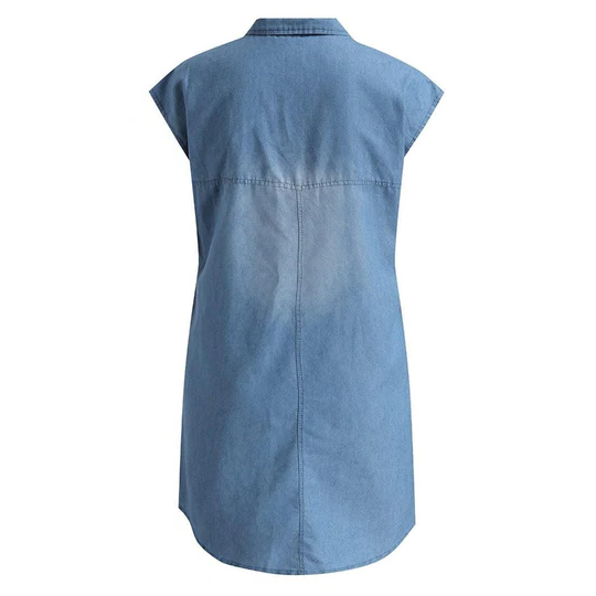 BowLift | Denim Straight Dress