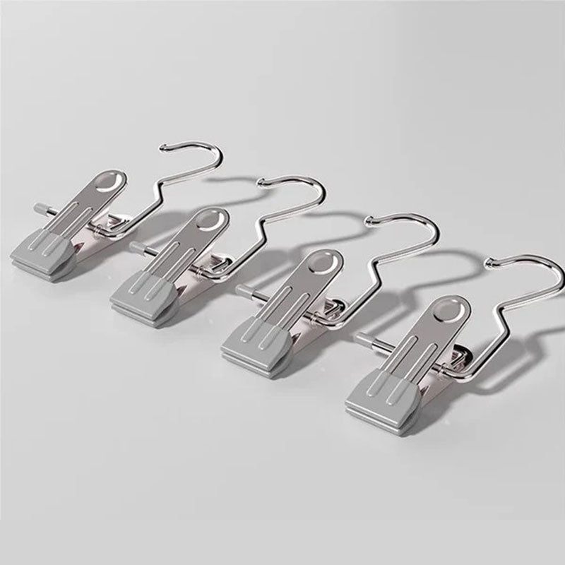 BowLift | Anti-rust Clip Space-saving Clothespin Hat Pants Storage Hanging Travel Hook