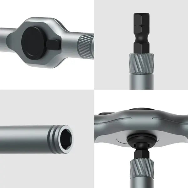 BowLift | 24-in-1 Ratchet Screwdriver Set for Precise Assembly Work