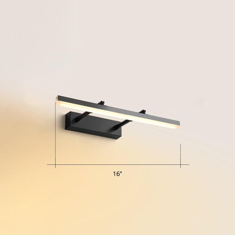 BowLift | Pivotable Bar LED Wall Mount Lamp Simplicity Acrylic Bedroom Makeup Light Decoration