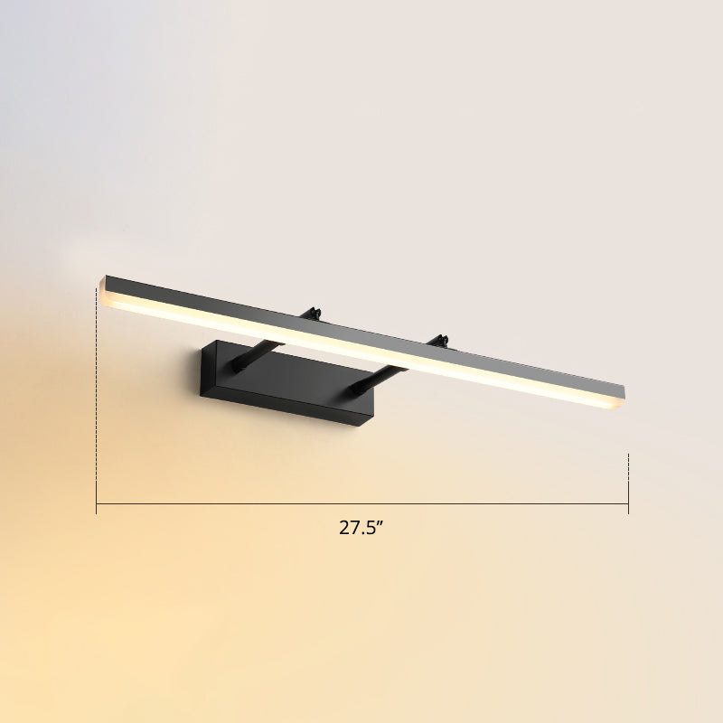 BowLift | Pivotable Bar LED Wall Mount Lamp Simplicity Acrylic Bedroom Makeup Light Decoration