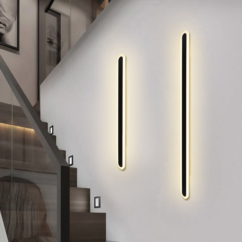BowLift | Acrylic Bar-Shaped Wall Lighting Nordic Style LED Surface Wall Lamp for Hallway