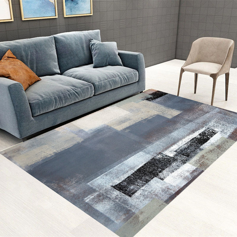 BowLift | Novelty Living Room Rug Multicolored Patterned Area Rug Non-Slip Backing Pet-Friendly Washable Indoor Rug