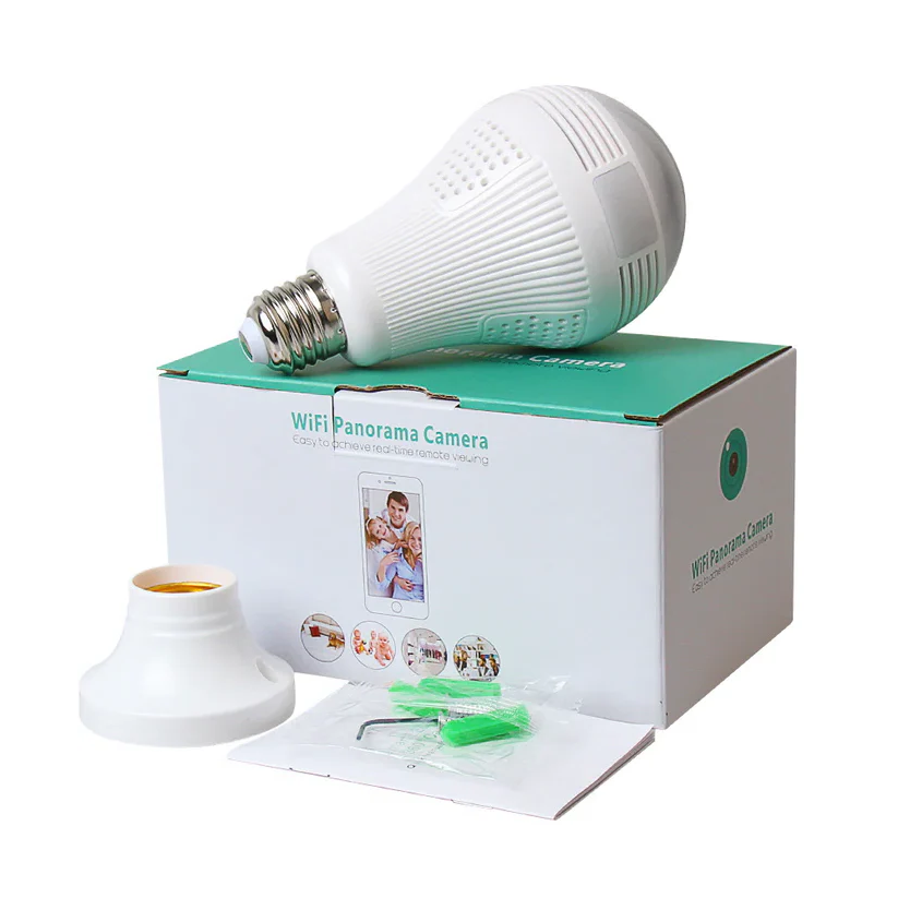 BowLift | 1080P Light Camera Panoramic Bulb Wifi Smart Led Bulb Light Camera