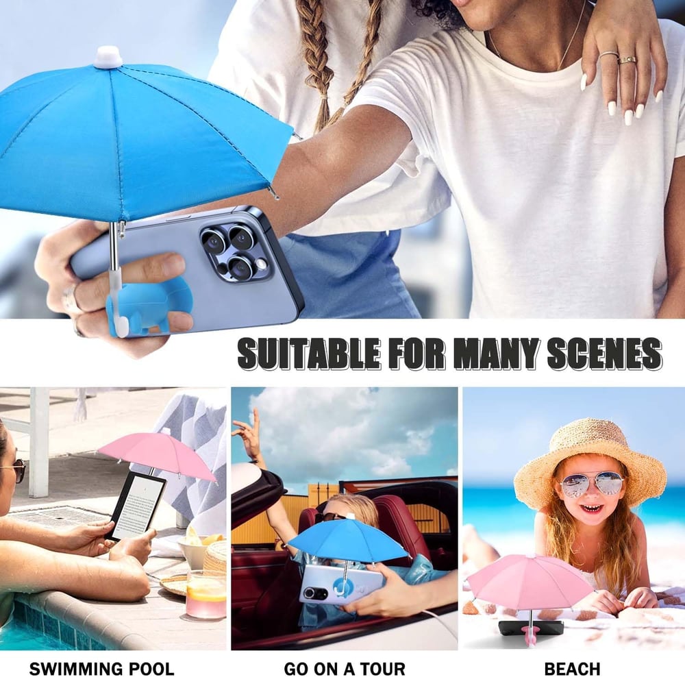 BowLift | Phone umbrella suction cup stand for sun