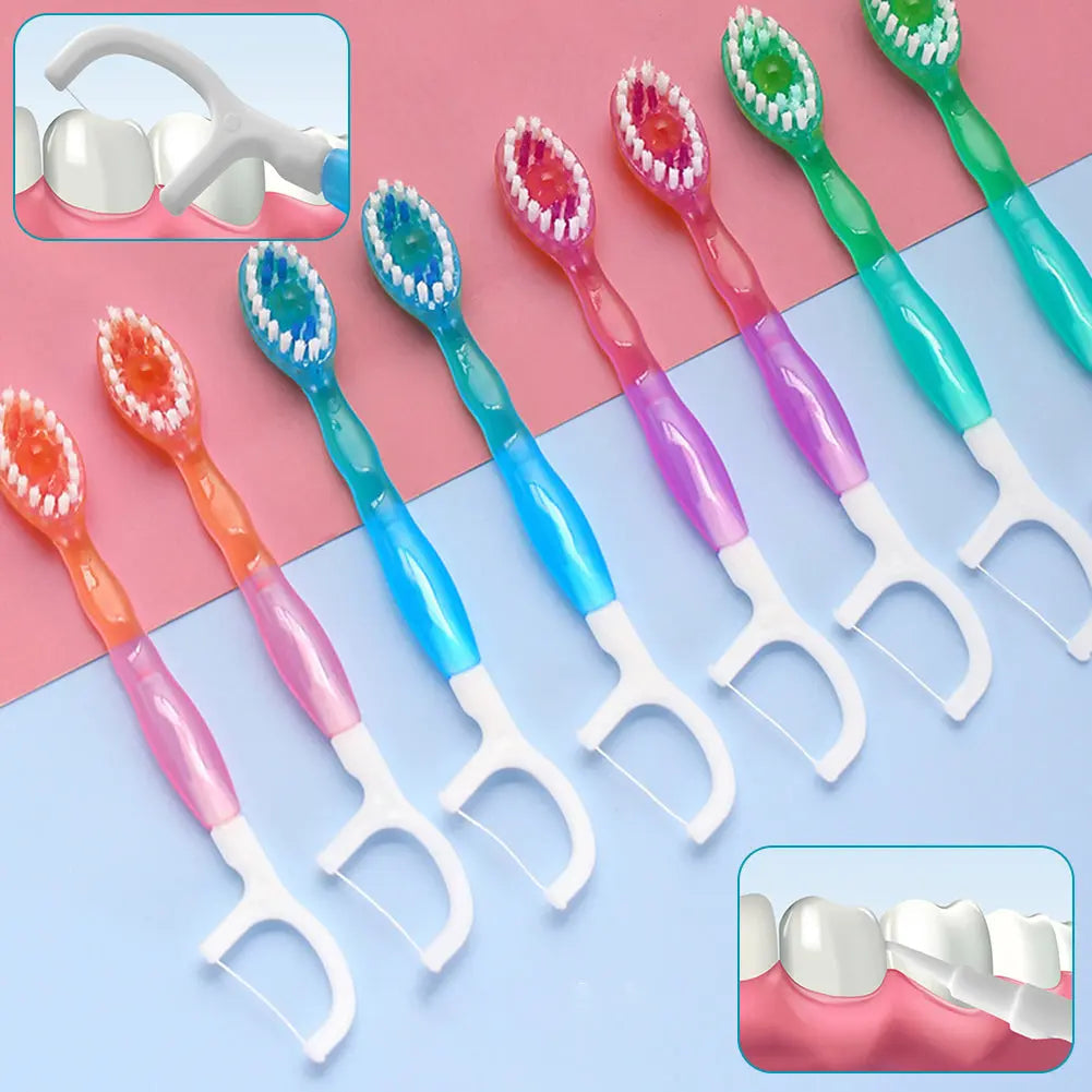 BowLift | 26 pieces 5-in-1 mini toothbrush set