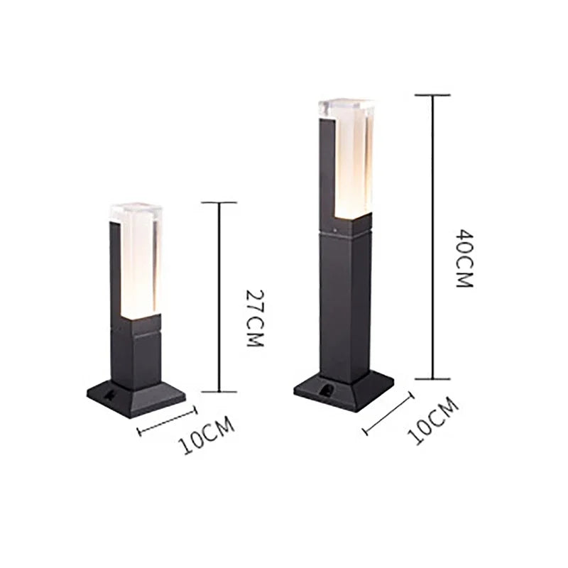 BowLift | Elegant Solar Post Light