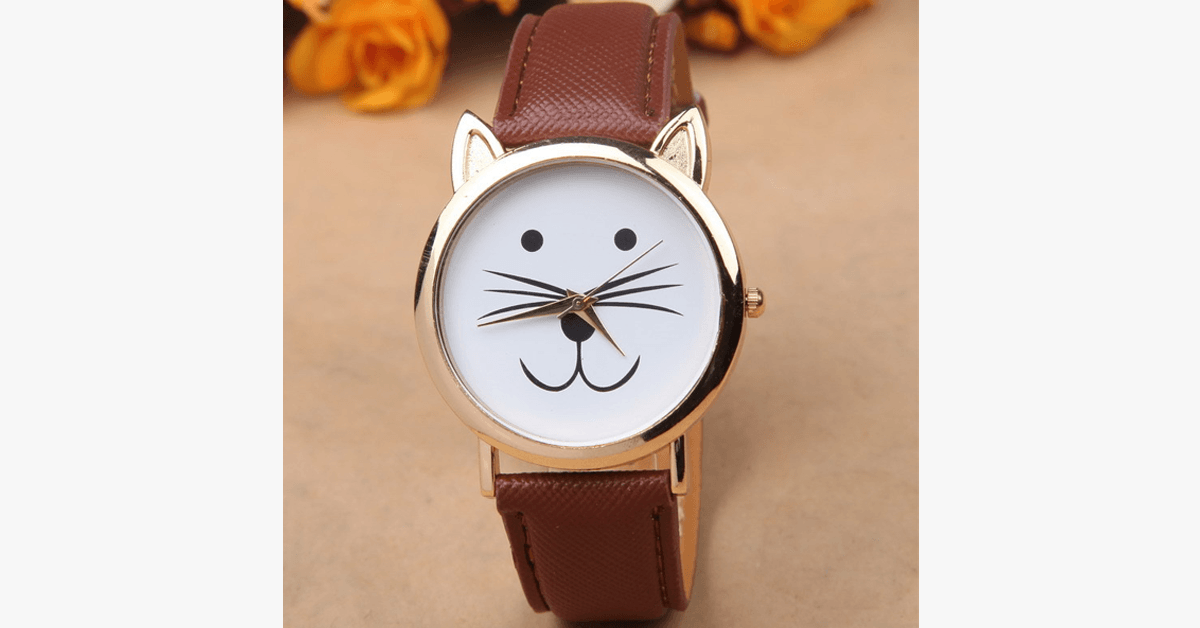 BowLift | Cute Cat Clock - The best gift ever for cat lovers!