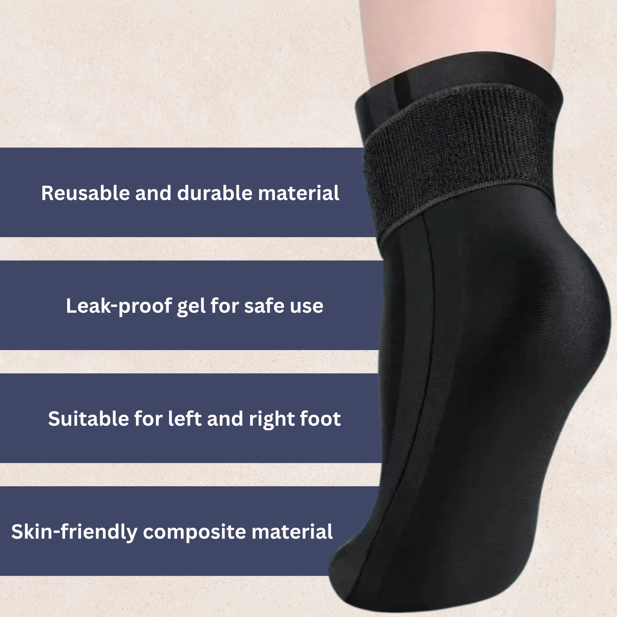 BowLift | Cooling & Warming Foot Brace | Adjustable, Breathable & Ideal for Injury Recovery