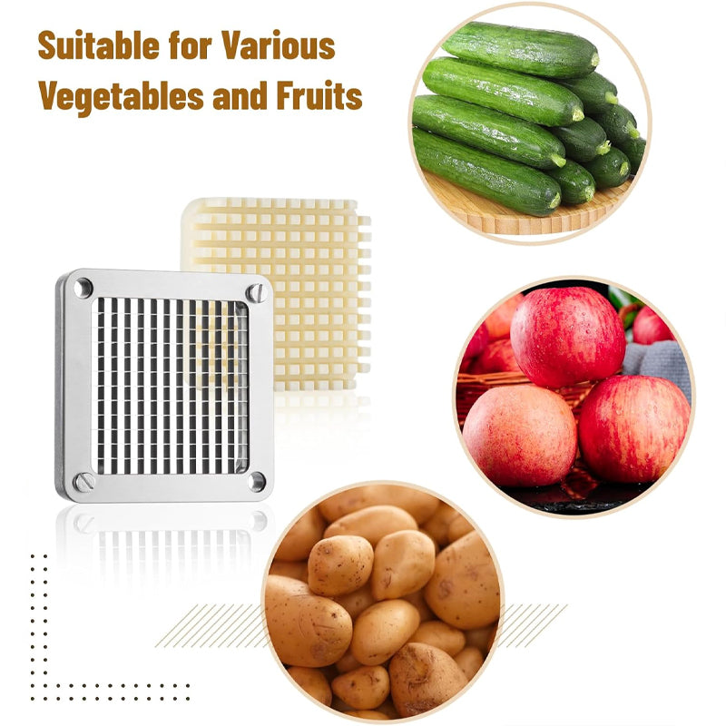 BowLift | 1/4 inch Replacement Chopper Blade Stainless Steel French Fry Cutter Blade Vegetable Dicer Slicer Blade