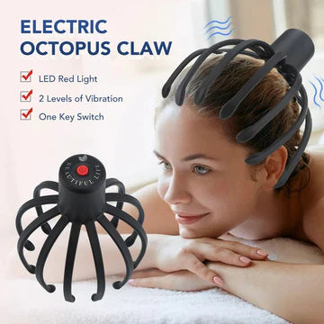 BowLift | Electric Octopus Head Massager - Relaxing Scalp & Stress Relief Device