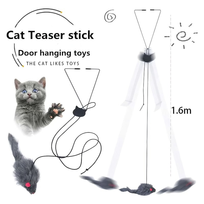 BowLift | Hanging Door Bounce Cat Interactive Toy