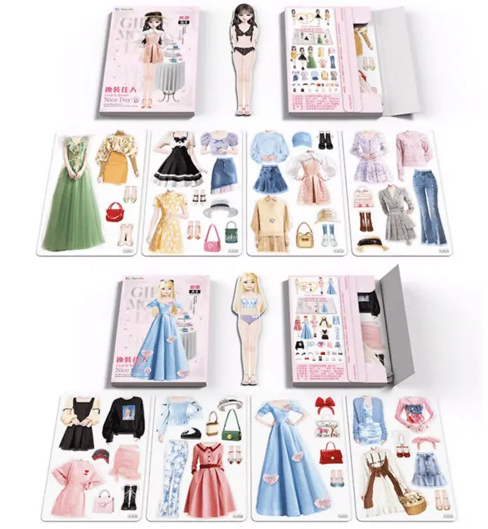 BowLift | Magnetic Dress-Up Doll Set – Endless Fun for Kids