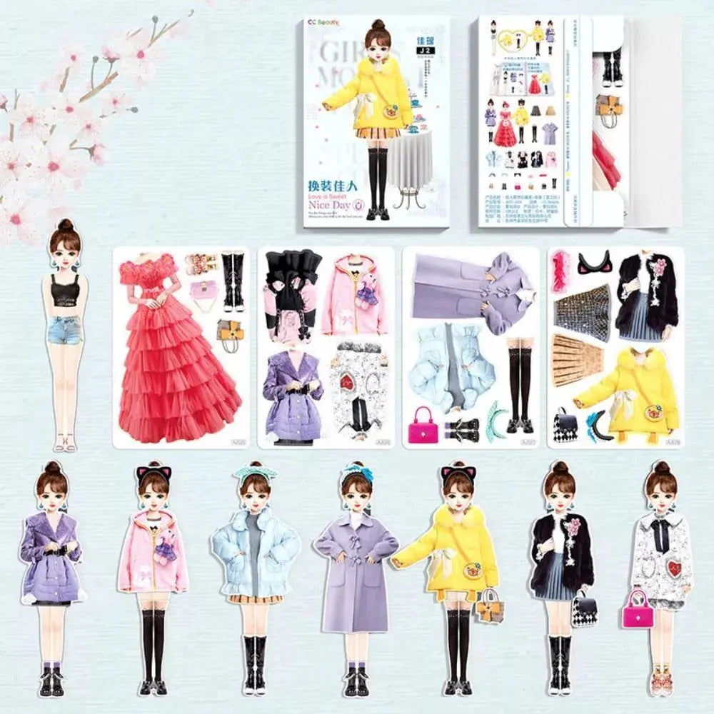 BowLift | Magnetic Dress-Up Doll Set – Endless Fun for Kids