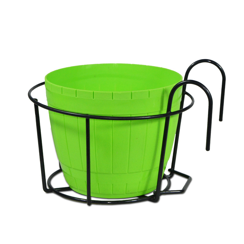 BowLift | Practical plant pot holder with stable metal frame for balcony and terrace