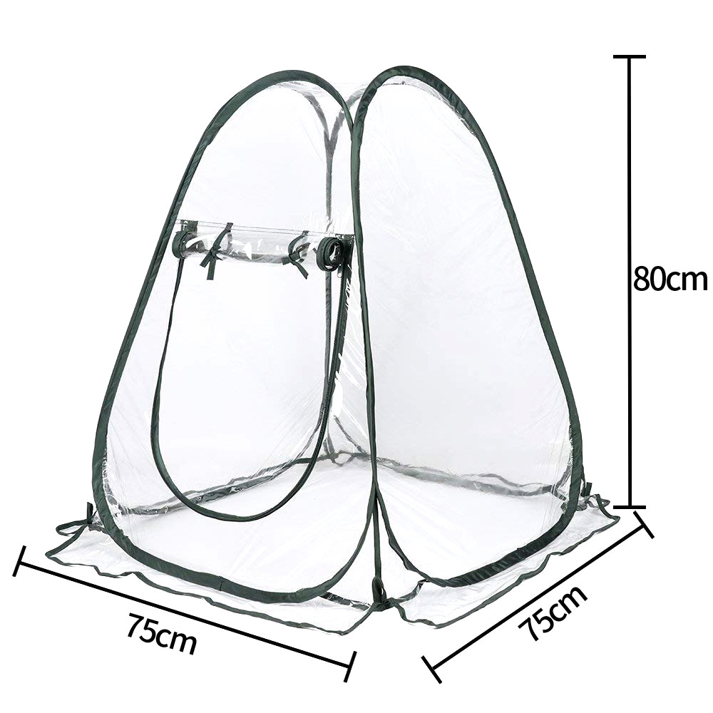 BowLift | Compact Plant Protection Tent for Garden Plants – Transparent Greenhouse