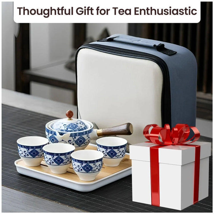 BowLift | Porcelain Gongfu Tea Set – Timeless Elegance, Perfect Tea Experience