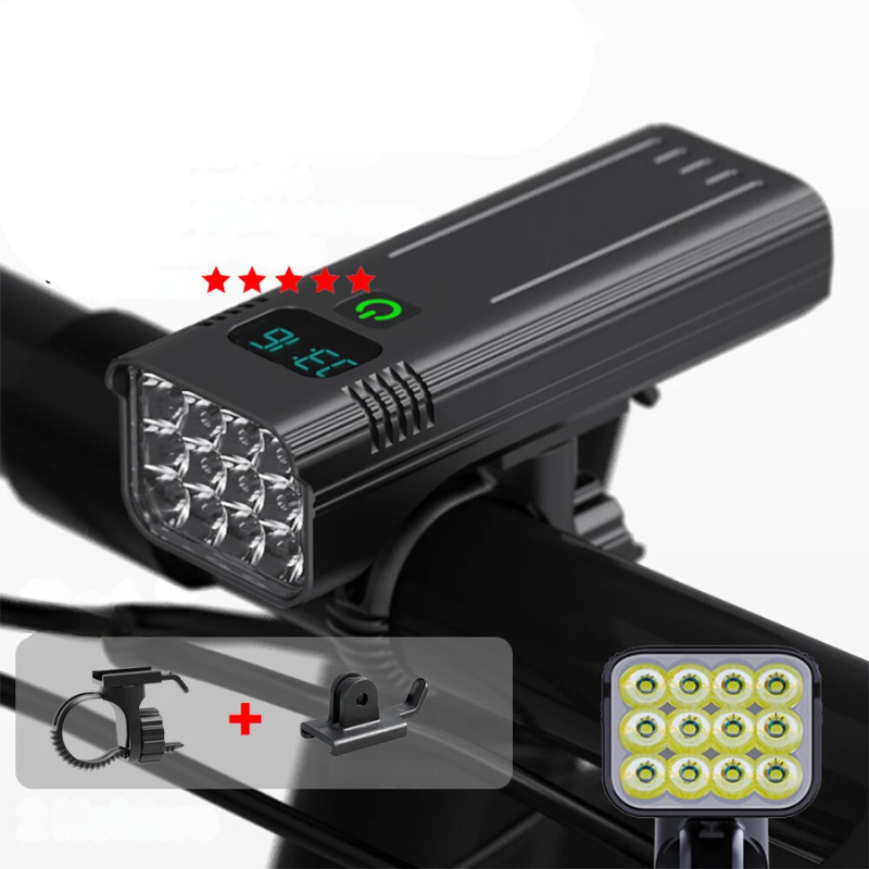 BowLift | 5000 Lumen USB Rechargeable Bike Light with Mounts