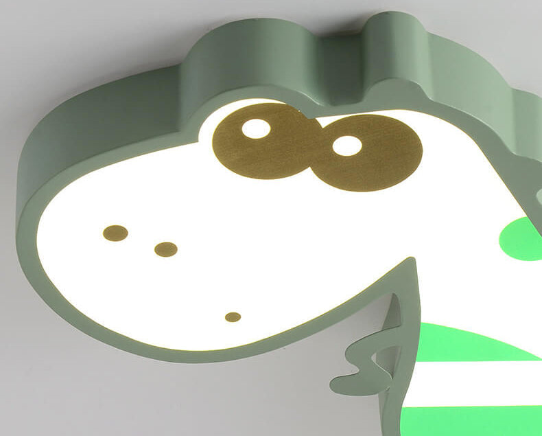 BowLift | DinoBright LED Ceiling Light | Creative Dinosaur Design | Children's Room Lamp | Warm & White Light | Dimmable