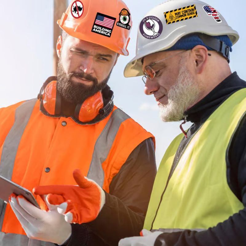 BowLift | 150 Pcs blue collar funny stickersāļø