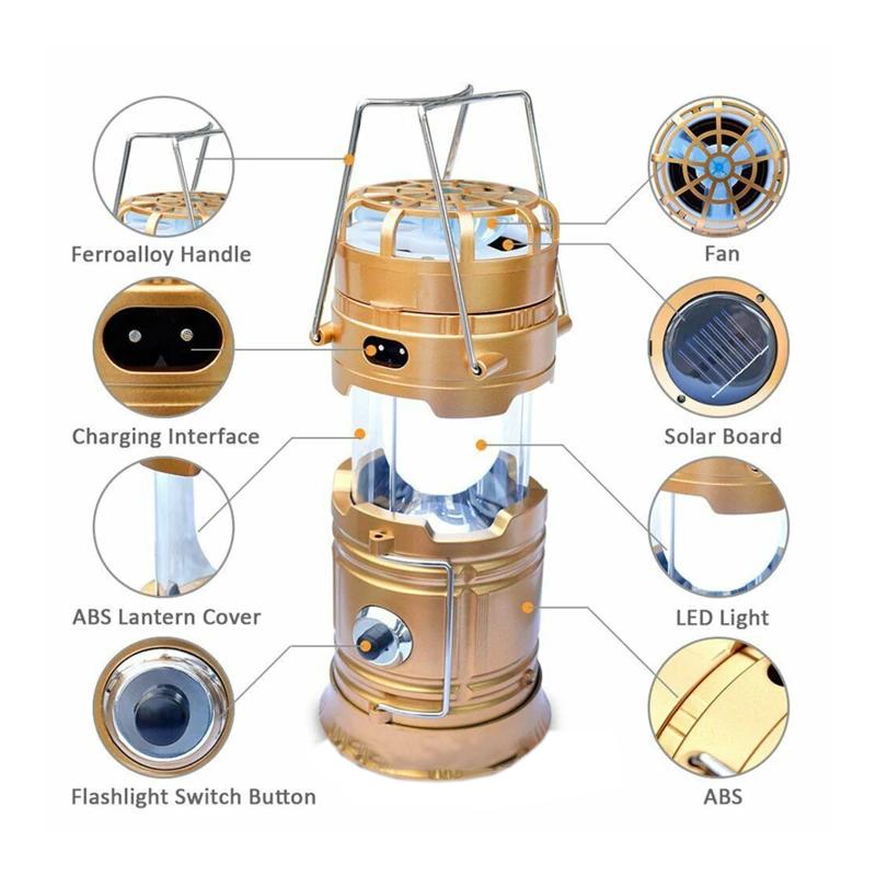 BowLift | 6 IN 1 Multifunctional Camping Lantern