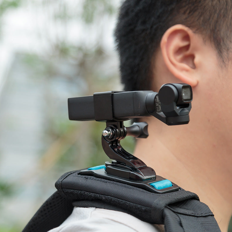 BowLift | Backpack Bracket Clip Backpack Holder Adapter Set, Compatible with DJI Osmo Pocket