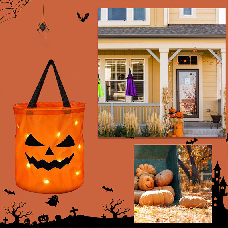 BowLift | Personalized glowing pumpkin bag