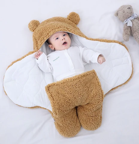 BowLift | Baby Bear Swaddle Blanket