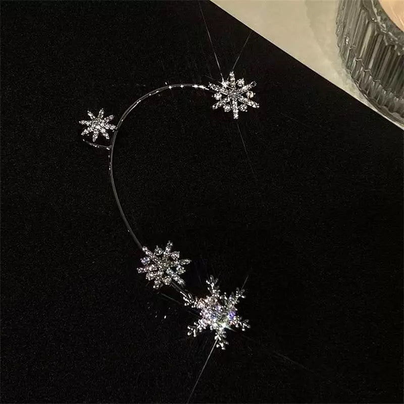 BowLift | Diamond And Zirconia Earrings Without Holes