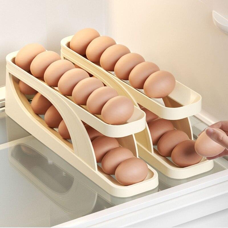 BowLift | Self-organizing egg shelf for maximum freshness