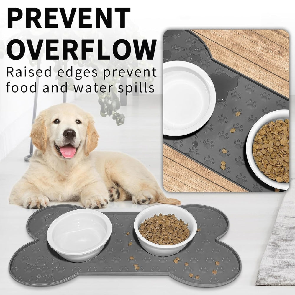 BowLift | Bone-Shaped Silicone Pet Feeding Mat