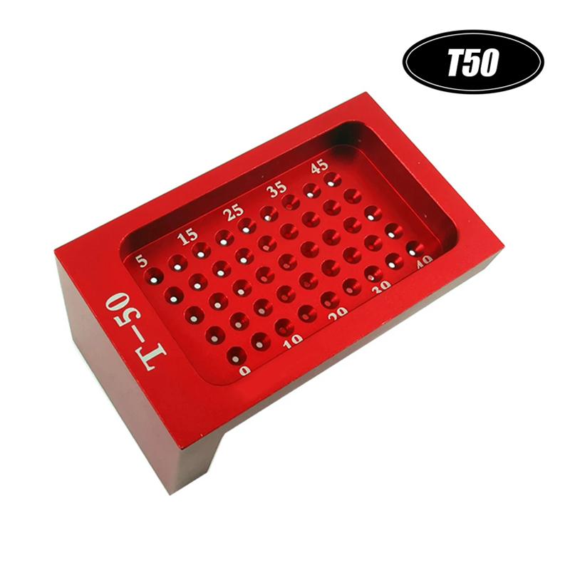 BowLift | 50-hole positioning T-shape ruler