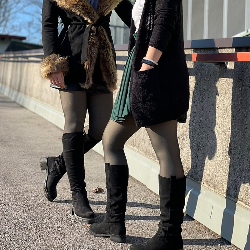 BowLift | Flawless Legs Fake Transparent Warm Tights