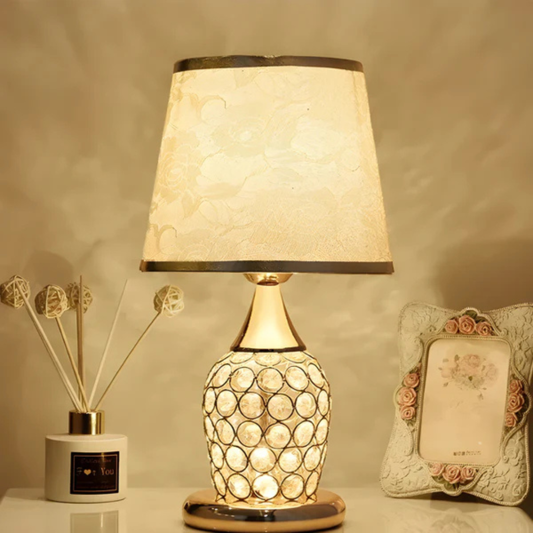 BowLift | Luxury LED Table Lamp With Crystal Glow