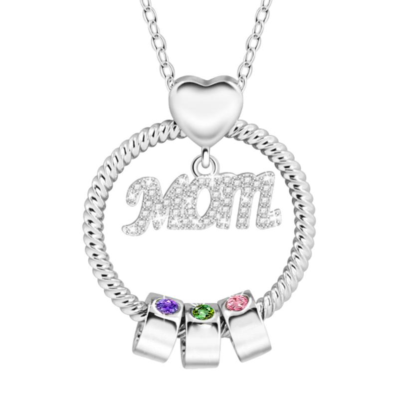 BowLift | Birthstone necklace for the mother