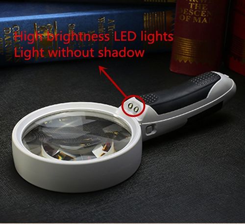 BowLift | 20X optical magnifying glass with LED light