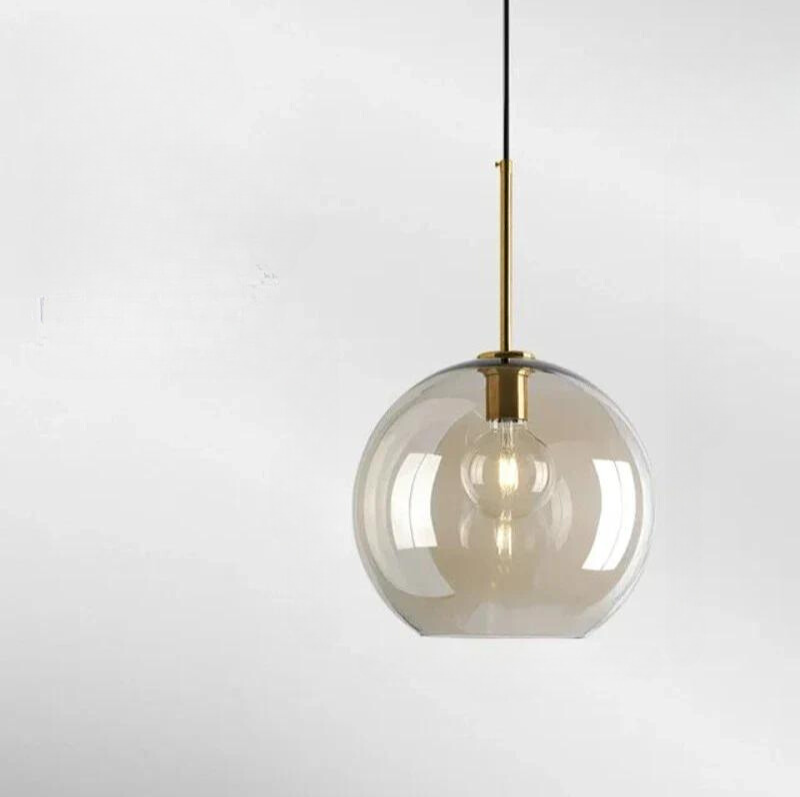 BowLift | NordicGlas - Modern Scandinavian Glass Pendant Lamp for Dining Room and Living Room
