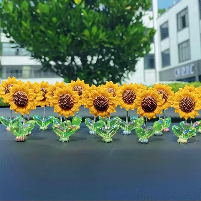 BowLift | Cute Sunflower Car Ornament