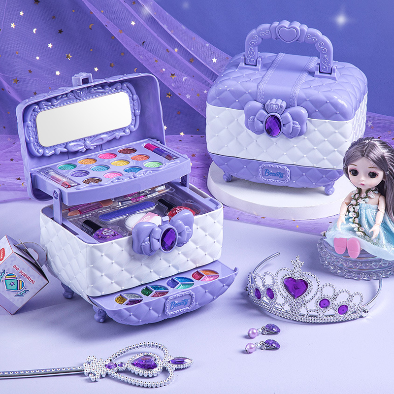 BowLift | Princess Glamour – Kids Makeup Play Set | Safe & Fun Pretend Play Kit